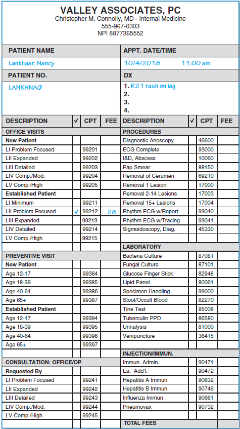 Patient: Nancy Lankhaar
