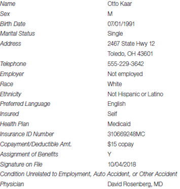 Patient: Otto Kaar From the Patient Information Form   Encounter Date: 10/04/2018 Diagnoses The patient presents with a carbuncle on the left thumb. Procedures Saw this new patient in the office; incised and drained this single abscess.<div style=padding-top: 35px> 