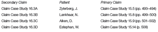 Medicare RA Analysis When a practice receives an RA from a carrier, the payment received for each procedure is posted to each patient's account. If any patients on the RA have secondary coverage, secondary claims are then prepared unless they have automatically crossed from the primary to the secondary payer. Before doing so, however, the practice analyzes the RA to make sure the payments received are in keeping with what is expected given the office's fee schedule, the patient's insurance plan, and any deductibles or copayments that may be required from the patient. In Claim Case Study 16.3, an RA is received from Medicare Nationwide. The first page of the RA shown in Figure 16.3 contains claim information for four patients who have secondary insurance plans. (The primary claim for each of these patients was created in Chapter 15.) Answer the following questions based on the information in the RA before preparing the patients' secondary claims. FIGURE 16.3 RA from Medicare Nationwide 1. As of October 15, 2018, how many patients on the RA have paid their Medicare Part B deductible for 2016 in full? 2. Have any of the patients been denied payment for a claim? 3. How do fees charged by Valley Associates, PC, compare with the Medicare-approved amounts on the claim? 4. How much of the allowed amount for procedure 99204 is Joseph Zylerberg responsible for? What percentage of this will his secondary plan pay, assuming that he pays the $15 copay for the visit? 5. Donald Aiken is responsible for how much of the allowed amount for procedure 36415? How much of this will his secondary plan pay? 6. Notice that the PT RESP amount is shown for each person on the claim. Should you bill the patients for these amounts now? 7. Notice that Wilma Estephan's PT RESP amount is $8.40 for a $14.00 procedure. How much of this amount represents her coinsurance responsibility? Does any of it represent her deductible? 8. The allowed amount for procedure 99211 on Wilma Estephan's claim is $14.00. Normally, Medicare pays 80 percent of the allowed amount, which, in this case, would be $11.20. Why has Medicare paid only $5.60? 9. Using the following figures taken from the PT RESP field on the RA, estimate how much you think each secondary payer will pay. Note the following: Preparing Secondary Claims Using the information shown in the Medicare Nationwide RA (Figure 16.3), prepare secondary claims for the following Medicare patients. You will need to base the secondary claims on the primary claims you created for each patient in Chapter 15. Remember to use paper CMS-1500 claim forms or the electronic CMS-1500 form rather than the Medisoft program to prepare the claims. Remember that you are preparing secondary claims for practice: Ignore the note on the RA saying that the claims have crossed over the particular secondary payer.