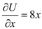 Utility function: It refers to a function use to measure the consumer's level of satisfaction derives from the consumption of goods and services.  The utility function is given by,    a.  Given the utility function, the partial differentiation with respect to a single variable, in a function of several variables is calculated as follows;    b.  Partial differentiation with respect to x is    and with respect to y is    . Compute partial derivatives at x= 1 and y = 2 by substituting the values of x and y in the above partial derivates computed in previous part. It is computed below:      c.  Total differentiation is written with the help of partial differentiation.    d.  Total differentiation is written with the help of partial differentiation.    So,    It means trade-off between x and y is not linear. The negative sign shows that getting more x required forgoing some y and vice-versa. e.  To prove that value of U is 16, when    , substitute the value of x and y in the utility function and solve as follows:    Hence, the value of utility is 16.  f.  To determine the change in ratio of x and y while holding utility constant at 16, substitute the value of x and y in the    computed in part d. It is computed below:    Hence, (-2/3) ratio of x and y needed to hold U constant at 16. g.  To plot the utility function, compute the horizontal and the vertical corner points as follows:    Vertical points: When x is 0, then y will be,    Thus, vertical point is (0,2.30) Horizontal points: When y is 0, then x will be,    Thus, horizontal point is (2,0).  The following figure shows the shape of utility function when utility is 16:    As shown in the above figure, the shape of U is an ellipse centered at the origin. Slope of this equation is    .
