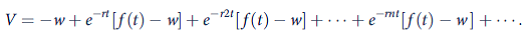 Renewable timber economics The calculations in Problem 17.4 assume there is no difference between the decisions to cut a single tree and to manage a woodlot. But managing a woodlot also involves replanting, which should be explicitly modeled. To do so, assume a lot owner is considering planting a single tree at a cost w, harvesting the tree at t * , planting another, and so forth forever. The discounted stream of profits from this activity is then a. Show that the total value of this planned harvesting activity is given by b. Find the value of t that maximizes V. Show that this value solves the equation c. Interpret the results of part (b): How do they reflect optimal usage of the ''input'' time? Why is the value of t * specified in part (b) different from that in Example 17.2? d. Suppose tree growth (measured in constant dollars) follows the logistic function What is the maximum value of the timber available from this tree? e. If tree growth is characterized by the equation given in part (d), what is the optimal rotation period if r = 0.05 and w = 0? Does this period produce a ''maximum sustainable'' yield? f. How would the optimal period change if r decreased to 0.04? Note: The equation derived in part (b) is known in forestry economics as Faustmann's equation.