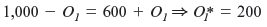 (Suppose that in Worked-Out Problem 8.4 (page 261), the cost function at plant 2 was C 2 ( Q 2 ) = 650 Q 2 + 2( Q 2 ) 2 , and marginal cost at that plant was MC 2 = 650 + 4 Q 2. What would be the best assignment of output between the two plants Worked-Out Problem 8.4 The Problem Suppose Noah and Naomi have just acquired a second garden bench production plant. Production costs are C 1 ( Q 1 ) = 3( Q 1 ) 2 at plant 1 and C 2 (Q 2 ) = 2( Q 2 ) 2 at plant 2, where Q 1 and Q 2 are the number of benches produced at each plant per week. The corresponding marginal costs at the two plants are MC 1 = 6 Q 1 and MC 2 = 4 Q 2. If Noah and Naomi plan to produce 100 benches per week and want to do it as economically as possible, how many benches should they produce at each plant   The Solution The basic principle behind the solution to this problem is similar to that in Worked-Out Problem 7.1 (page 216). With a least-cost plan that assigns a positive amount of output to each plant, marginal cost must be the same at both plants. If that were not true, the total cost could be lowered by reassigning a little bit of output from the plant with the higher marginal cost to the plant with the lower marginal cost. Noah and Naomi need to divide production between the two plants so that their marginal costs are equal. Doing so means choosing Q 1 and Q 2 so that MC 1 = MC 2. Since total output equals 100, we know that Q 2 = 100 Q 1 , so we can express the marginal cost in plant 2 as a function of the amount of output produced in plant 1: MC 2 = 4(100 - Q 1 ). We can then find the output assignment that equates marginal costs in the two plants by solving the formula 6 Q 1 = 4(100 - Q 1 )The solution is Q 1 = 40. Noah and Naomi should produce 40 garden benches a week in plant 1 and 60 garden benches a week in plant 2. Their total production costs will then be C = 3(40) 2 + 2(60) 2 = $12,000 Worked-Out Problem 7.1 The Problem John, April, and Tristan own JATjuice, a firm that produces freshly squeezed orange juice. Oranges are their only variable input. They have two production facilities. Suppose the marginal product of oranges in plant 1 is   , where O 1 is the number of crates of oranges allocated to plant 1. The marginal product of oranges in plant 2 is   , where O 2 is the number of crates of oranges assigned to plant 2. Suppose that John, April, and Tristan have a total of 600 crates of oranges. What is the best assignment of oranges to the two plants   The Solution Start by writing the marginal product in plant 2asa function of the number of crates of oranges assigned to plant 1, O 1 :   Now find the level of O 1 that equates the marginal product of oranges in the two plants. We can do so with algebra by setting   and solving:   John, April, and Tristan should assign 200 crates to plant 1 and the rest (400) to plant 2.<div style=padding-top: 35px> 