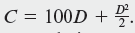 Bill owns an outdoor amphitheater in which he stages rock concerts. Because audiences like loud music, his profits rise with the decibel level, D , of the concerts, at least up to a point. More specifically, his profits are P = 120,000 D 500 D 2. Unfortunately, the noise from the concerts bothers 100 residents who live nearby. The cost to each resident (expressed in dollar terms) is     How loud will the concerts be without regulation or a corrective tax (assuming the problem is not resolved through private negotiation) What is the efficient noise limit What is the efficient Pigouvian tax