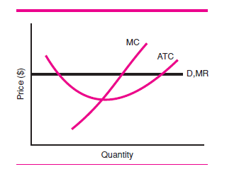 Figure 2 shows the perfect competitor __________.   F igure 2