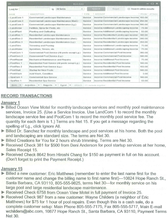 Chapter 2 continues with the entry of both cash and credit sales, receipt of payment by credit customers, credit memos, and bank deposits. In addition, reports focusing on sales and accounts receivable are prepared.      <div style=padding-top: 35px> 