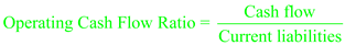 We are asked to choose the appropriate solution from the given options to complete the given statement. Ratio analysis : The correct answer is option D. serves as an initial evaluation of the adequacy of an investment's expected cash flow. Cash Flow Ratios are used to assess the cash position of the business. Following are the main cash flow-based financial ratios and the calculations: Formula:             (Source: http://financelearners.blogspot.com/2011/06/cash-flow-ratios-analysis-formula.html)