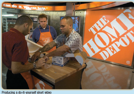 Home Depot Shows You How  Introduction………  Home Depot® is the world's largest home improvement retailer, the fourth-largest retailer in the United States, and the fifth-largest retailer in the world, with stores in every state in the United States, as well as in the District of Columbia, the U.S. Virgin Islands, ten provinces of Canada, Mexico, and China. With a strong emphasis on customer service and well-trained, helpful employees to deliver on that promise, the retail giant has built one of the most-valued and desirable brand names in retail. According to surveys by Interbrand, a global brand consultancy, Home Depot has consistently scored among the top ten most-valued retail brands, hitting the number three spot for 2010, with an estimated brand value of over $23 billion. It is little wonder that Home Depot entered the world of social media marketing with a great deal of anxiety about potential damage to its sterling reputation. However, the company quickly discovered a huge fan base awaiting them. The retailer soon found new ways to satisfy its customers using social media, such as how-to videos published on YouTube and other video sharing sites. Unlike viral videos, it took time for Home Depot to attract a sizable viewership for its how-to videos, but eventually the retailer discovered that [i]f you build it, they will come. History………….  Home Depot was founded in 1978 by Bernie Marcus and Arthur Blank. To change the way people thought about home care and improvement, the company created the 'do-it-yourself' concept, spawning an entire industry that now spans the globe. The first store was opened on June 22, 1979 in Atlanta, Georgia. Although Home Depot's corporate headquarters remains in Atlanta, it has become the fastest-growing retailer in history, with more than 2,200 retail stores around the world and with revenues exceeding $16 billion in the first quarter of 2011, as well being listed on the Dow Jones Industrial Average and Standard Poor's 500 index. A typical Home Depot warehouse stocks an enormous variety of building materials, wall and floor coverings, paint, plumbing supplies, hardware, tools, electrical supplies, and items for landscaping and gardening. The initial concept for Home Depot was to be a discounter, marking down merchandise to increase sales while lowering overhead. However, the founders recognized that the major problem plaguing most cut-rate retailers was poor service, because they hired low-paid employees with few skills and no training in order to minimize costs. According to the company, [a]t the time, do-it-yourselfers made up more than 60 percent of the building supply industry's sales volume, but the majority of them did not have the technical knowledge or expertise to accomplish most home repair or improvement projects. So, from the start, Marcus and company hired knowledgeable do-it-yourselfers and professional tradespeople, who then underwent thorough product knowledge training. With this level of expertise, these store associates were able to skillfully guide customers through projects, eliminating the mystery surrounding home improvement. Taking it one step further, Home Depot began offering clinics to educate customers on how to do home renovations themselves. Having gained the knowledge and confidence to take on complex home projects, customers returned to Home Depot warehouses to buy additional materials and gain further guidance for undertaking other home improvement jobs. By providing customers with low prices, project know-how, and the right tools for the job, Home Depot revolutionized the home improvement industry and has become widely known for delivering the best customer service in the business. As the company says, our philosophy of customer service-'whatever it takes'-means cultivating a relationship with customers rather than merely completing a transaction. As [cofounder Marcus] says…[,] 'At the end of the day, we're in the people business.' Challenge……………  Given the careful planning and many years of hard work that have gone into crafting Home Depot's highly valued brand image, it is little wonder that the company at first perceived the social web as a potential threat to its brand. They feared that by participating on social media platforms, the company would lose control of its marketing message. Overcoming this corporate anxiety was the biggest obstacle faced by Nick Ayres, Home Depot's interactive marketing manager. Ayres sought a way to not only calm the top executives' concerns but to convince them there were tangible benefits for Home Depot's active participation in the social media space. Ayres also had to come up with a way to translate the close relationships established between the company's store associates and customers to the social web. Strategy…………  In order to garner the necessary buy-in of the top brass at Home Depot, Nick Ayres needed allies in and champions of using social media. By moving slowly into social media marketing and by racking up successes, Ayres could gain allies and find people within the company to champion his cause, without making management nervous about the possibly of damaging the Home Depot brand. Ayres's first tentative foray into social media involved inviting people to review products sold by the home improvement giant. This low-risk approach was designed to demonstrate the power of social media, without exposing the Home Depot brand to criticism. As Ayres put it, [i]t's a lot less of a concern when you start with product reviews as that's a logical extension of what we've been doing.... This is one of the few areas where we can tactically say that there's a good financial upswing for us that you can really see in the general marketplace. Generally speaking, products that have higher ratings and reviews do better from a sales perspective.     During the June 2010 BlogWell Atlanta conference, Nick Ayres described Home Depot's next move into social media. The fact that the fastest-growing category on YouTube is how-to videos wasn't lost on Ayres. His team came to the realization in December 2008 that people just don't come to [our site], they might also go to Google or YouTube, where there happens to be a whole lot of videos. So, perhaps it would be of value to have [our] how-to content on…places like YouTube and others as well. So Ayres's team published a sizable collection of how-to videos on YouTube and other specialized video sharing sites, such as Howcast and 5 Minutes. The videos, featuring everything from home renovations to energy efficiency, were well received, garnering over 2 million views by June 2010. Ayres stresses that the most effective way for Home Depot to use social media is to provide what customers are requesting. He says, If they want to know how to install a toilet or pick paint color, then that is the content you should provide them. In addition, the company constantly seeks feedback about its ventures into social media as a means to shape future endeavors. According to Kristina Proctor of SocialMediaMarketing.com, Home Depot's YouTube videos succeed because they have great educational content as opposed to blatant commercials, remain consistent in producing new and relevant content in a timely manner, diversify the offerings by featuring such things as seasonal content, offer transparency through showing raw footage of what it is like to go through a job interview or how hard the work can be as a store associate, and use real workers, not actors or spokespeople. Results……………..  As of June 18, 2011, Home Depot's YouTube videos have been viewed over 8 million times, with more than eight thousand subscribers to the company's official YouTube Channel. Influential bloggers have lavished praise on Home Depot for its adept YouTube brand videos. In 2009 Catherine-Gail Reinhard, a blogger on Mashable (the most popular and respected social media marketing site), named the retailer as one of the five outstanding leaders in YouTube marketing. She wrote, [t]he Home Depot stands out in their category because they publish content about subject matter that is relevant to their brand without being over-the-top in promoting the specific products that they sell. Home Depot's YouTube brand videos have established the company as a reliable and knowledgeable source of information and materials for home repairs and improvements. The videos are easy to follow and feature products Home Depot sells, effectively promoting its tools and materials without appearing like pushy advertisements. Finally, the videos have managed to put a human face on one of the world's largest retailers by using actual store associates to dispense advice in a straightforward and informative manner. Due to the success with YouTube, Home Depot plans to expand its digital orange apron (the in-store uniform) to other social media. At the 2010 Social Media Success Summit, it was noted that Home Depot's YouTube has been helping create awareness around the videos they have to offer. Home Depot believes their level of current involvement in social media is just the tip of the iceberg for them. They are actively engaging in blogs and forums and are piloting an informal network for their store associates. In fact, on December 10, 2010, the company launched its online 'How-To' Community... where do-it-yourselfers can discuss home improvement projects and share their expertise with other members. Do-it-yourself questions may be answered by peers or a featured number of Home Depot store associates from around the country, and because its customer service department will be monitoring for response opportunities, in-store associates will be available to respond to users. So, when a question about painting a room is posted, it may be answered by the resident Home Depot expert, PatInPaint, with a short YouTube video showing exactly how to accomplish the task. Thus, social media is taking Home Depot to a whole new level of customer service, further expanding the company's brand recognition and perception.     Review Questions for Home Depot Case Study  1. What in particular about Home Depot's business made this how-to series of videos so successful? What other industries might be able to use a similar strategy? 2. Are these instructional videos actually more effective than overt commercials? Why or why not? 3. Why did Home Depot choose to focus on producing YouTube videos? Would videos exclusively hosted on its company web site or on other video sharing platforms have been equally effective? 4. What advantages did Home Depot gain from having in-store representatives featured in the videos? Name at least two advantages, and explain why they are important.
