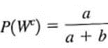 Expand Your Knowledge: Odds Against Betting odds are usually stated against the event happing (against winning). The odds against event W are the ratio     . In horse racing, the betting odds are based on the probability that the horse does not win. (a) Show that if we are given the odds against an event W as a:b , the probability of not W is given by     . Hint: Solve the equation     for P ( W c ). (b) In a recent Kentucky Derby, the betting odds for the favorite horse, Point Given, were 9 to 5. Use these odds to compute the probability that Point Given would lose the race. What is the probability that Point Given would win the race (c) In the same race, the betting odds for the horse Monarchos were 6 to 1. Use these odds to estimate the probability that Monarchos would lose the race. What is the probability that Monarchos would win the race  d) Invisible Ink was a long shot, with betting odds of 30 to 1. Use these odds to estimate the probability that Invisible Ink would lose the race. What is the probability the horse would win the race For further information on the Kentucky Derby, visit the Brase/Brase statistics site at http://www.cengagerbrain.com and find the link to the Kentucky Derby.