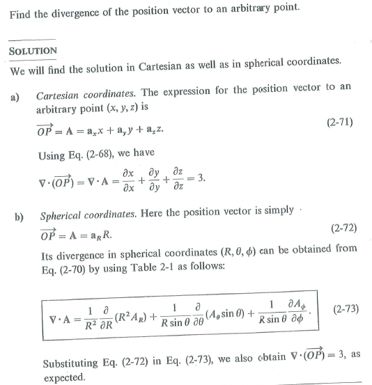 Solve Example 2-10 in cylindrical coordinates. Example 2-10