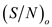 (a) The expression for the signal-to-noise ratio at the input of the amplifier is,    Substitute     for     , and     for     .    Therefore, the signal-to-noise ratio value is     (b) The noise figure of the amplifier calculation:    …… (1) Here,    is the signal-to-noise ratio at input of the amplifier,    is the signal-to-noise ratio at output of the amplifier,    is the noise figure of the amplifier. Substitute     for     , and     for     in equation (1).    Therefore, the noise figure value is    