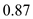 The static thrust is defined as such a force which is developed and applied by the jet engine on the surrounding air or earth when the airplane is at rest condition. Power is defined as the rate of doing work with respect to time. Power is a scalar quantity and having no direction. The unit of power is or watt in an hour . The expression to calculate the resultant power is, …… (1) Here, is the required power, is the required thrust and is the velocity of the airplane at a certain altitude. The expression for the actual power for two engines is, …… (2) Here, is the actual thrust and is the velocity of the airplane for a given altitude. Write the expression for the thrust of an airplane. …… (3) Here, is the required thrust, is the weight of the airplane, is the lift polar coefficient of the airplane and is the drag polar coefficient of the plane. Write the expression for the lift polar coefficient of the airplane. …… (4) Here, is the air density, is the velocity of the airplane for a given altitude and is the wing area. Write the expression for drag polar coefficient. …… (5) Here, is the zero-lift drag coefficient, is the Oswald's efficiency factor and is the aspect ratio. (a) Consider the velocity of the airplane is, . Calculate the lift polar coefficient of the airplane. Substitute for , for , for , for in the equation (4). Calculate the drag polar coefficient. Substitute for , for , for and for in the equation (5). Similarly, calculate the thrust of an airplane. Substitute for , for and for in the equation (3). Calculate the resultant power . Substitute for and for in the expression of resultant power in the equation (1). Tabulate a few different velocities as follows: Calculate the actual power for two engines. Substitute for and for in the equation (2). Hence, the required value of the actual power for two jet engines at the sea level is . Draw the curve of power required at sea level as follows; (b) Calculate the maximum velocity at the sea level from the above graph of power required at sea level. It is clear that maximum velocity is, Hence, the maximum velocity at the sea level is . (c) The intersection points of resultant power and actual power gives the maximum velocity at the sea level. The density of air changes with respect to the level of altitude from the sea level. Therefore, the standard value of air density at the altitude of is . The expression of the altitude effect on the velocity as follows; …… (6) Here, is the velocity at the sea level, is the air density at the sea level and the density of air at the certain altitude. The expression of the altitude effect on the required power as follows; …… (7) Here, is the required power at given level. Calculate the altitude effect on the velocity. Substitute the value of for and for in the equation (6), Similarly, calculate the altitude effect on the required power. Substitute the value of for and for in the equation (7), Tabulate the few different values of , , and . Write all the calculate values in tabular form as shown below. Draw the curve between and as follows; (d) Calculate the total thrust generated by both engines as follows: Total thrust generated by both engines is expressed by the following equation. Here, is the thrust generated by one engine. The expression for the actual thrust at the certain altitude is, …… (8) Here, is the thrust of the airplane of two jet engine at the sea level . Write the expression of the power at given altitude is, …… (9) Calculate the actual thrust at the altitude of . Substitute for and for in the equation (8), Calculate the actual power at the altitude of . Substitute the value of for in the equation (9), …… (10) Draw the curve between and with the help of equation (10) as follows; It is clear from the power required curve that maximum velocity at the altitude at is Hence, the required maximum velocity at the altitude of is .