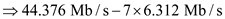 (a) At each multiplexing level some overhead bits are added for synchronization purpose. The lowest TDM level of the digital service scheme, 24 channels of   each are multiplexed into a     channels.  At digital system   the overhead is,   Thus, overhead that is added at   channel is   .(b)The number of   channels can be accommodated into digital system   are,   Select maximum possible integer   value such that term   should not greater than   .   Thus, Four   channels can accommodate into digital system   .At digital system   the overhead is,   Thus, overhead that is added at   channel is   .(c)The number of   channels can be accommodated into digital system   are,   Select maximum possible integer   value such that term   should not greater than   .   Thus, seven   channels can accommodate into digital system   .At digital system   the overhead is,   Thus, overhead that is added at   channel is   .(d)The number of   channels can be accommodated into digital system   are,   Select maximum possible integer   value must be multiples of 24 and term   should not greater than   .   Thus, 672   channels can accommodate into digital system   .At digital system   the overhead with respect to   is,   Thus, overhead that is added at   channel is   .