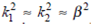Verify that   when « 1, where k 1 and k 2 are the core and cladding propagation constants, respectively, as defined in Eq. (2.46).