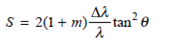 A plane reflection grating can be used as a wavelength-division multiplexer when mounted as shown in Fig. 10.42. The angular properties of this grating are given by the grating equation    where is the grating period, k is the interference order, n is the refractive index of the medium between the lens and the grating, and and are the angles of the incident and reflected beams, respectively, measured normal to the grating. ( a ) Using the grating equation, show that the angular dispersion is given by    ( b ) If the fractional beam spread S is given by    where m is the number of wavelength channels, find the upper limit on for beam spreading of less than 1 percent given that = 26 nm, = 1350 nm, and m = 3    Fig. 10.42 Wavelength multiplexing with a reflection grating