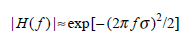 A gaussian approximation of | H ( f )| in the form    has been found to be accurate to at least the 0.75-amplitude point in the frequency domain. Using this relationship, plot P( f)/P(t) as a function of frequency from 0 to 1000 MHz for fibers that have impulse responses of full rms pulse widths 2 equal to 2.0, 1.0, and 0.5 ns. What are the 3-dB bandwidths of these fibers