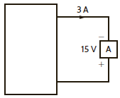 Calculate the power absorbed by element A in Fig. P1.21. Figure P1.21
