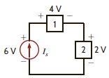 Choose I x such that the power absorbed by element 2 in Fig. P1.30 is 7 W. Figure P1.30