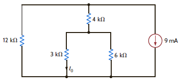 Find I 0 in Fig. E2.21.     Figure E2.21