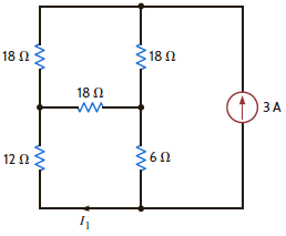 Find I 1 in Fig. E2.26.     Figure E2.26