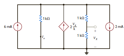 Find I 0 in the network in Fig. P2.53. Figure P2.53