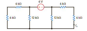 Find I o in the circuit in Fig. P3.31 using nodal analysis. Figure P3.31