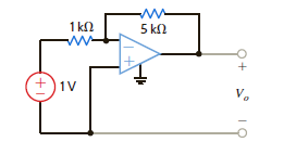 Find V o in the circuit in Fig. P4.22, assuming that the op-amp is ideal. Figure P4.22