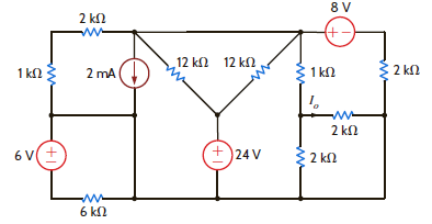 Use source exchange to find I o in the circuit in Fig. P5.109. Figure P5.109