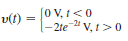 The current source in the circuit in Fig. 6PFE-5 has the following operating characteristics: What is the voltage across the 10-mH inductor expressed as a function of time a. b. c. d. Figure 6PFE-5
