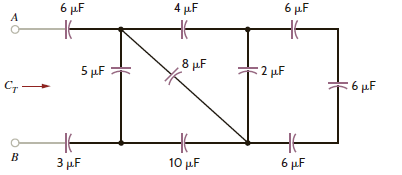 Determine C T in Fig. E6.13. Figure E6.13