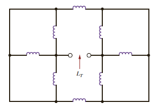 Find L T in the circuit in Fig. P6.76. All inductors are 12 H. Figure P6.76