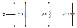 Find the frequency-domain impedance, Z , as shown in Fig. P8.13. Figure P8.13