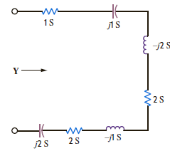 Find Y in the network in Fig. P8.15.     Figure P8.15
