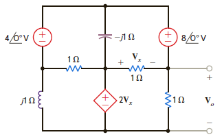 Find V o using Norton's theorem for the circuit in Fig. P8.147. Figure P8.147