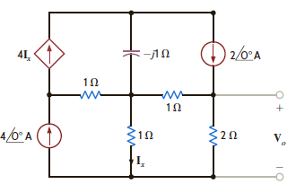 Use Norton's theorem to find V o in the circuit in Fig. P8.148. Figure P8.148