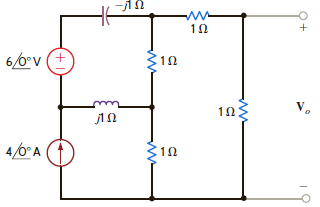 Apply Norton's theorem to find V o in the network in Fig. P8.149. Figure P8.149