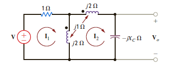 Analyze the network in Fig. P10.37 and determine whether a value of X C can be found such that the output voltage is equal to twice the input voltage. Figure P10.37