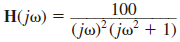 Draw the Bode plot for the network function