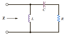 Determine the equation for the nonzero resonant frequency of the impedance shown in Fig. P12.61. Figure P12.61