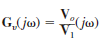 Given the network in Fig. P12.74, sketch the magnitude characteristic of the transfer function     Identify the type of filter.     Figure P12.74