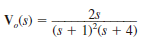 The output of a network is expressed as Determine the output as a function of time. a. b. c. d.