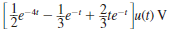 The output of a network is expressed as Determine the output as a function of time. a. b. c. d.