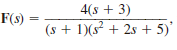 Given find f ( t ).