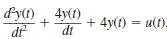Solve the following differential equations using Laplace transforms. (a) , y(0) = y (0)=0 (b) , y(0) = 0, y (0)=0