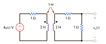 Find v o ( t ) for t 0 in the network in Fig. P14.63. Figure P14.63