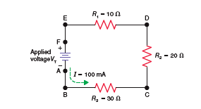 If R 1 and R 3 are interchanged in Fig. 5-19, how much is the current, I , in the circuit