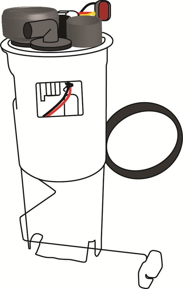 A fuel gauge system is shown below: Figure 1 A fuel tank unit has a float connected to the variable resistor. As the fuel level changes the resistance of the variable resistor also changes. As the resistance of the tank unit changes, the dash mount gauge also changes which is displayed to the driver. If the tank sending unit is disconnected, then the operation will not occur and then the change in resistance will not be forwarded to the dash unit. Hence, the needle will always remain at empty only. The ground wire connection to the fuel tank will be able to conduct even after being rusty. Hence, technician B is correct and technician A is incorrect. Thus, the correct option is and options 'a', 'c' and 'd' are incorrect.