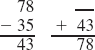 Write in the number needed to complete the check.    
