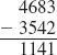 Use addition to check each subtraction problem. If an answer is not correct, find the correct answer. See Example.      Example    
