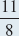 Write each improper fraction as a mixed number or whole number.