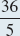 Write each improper fraction as a mixed number or whole number.   